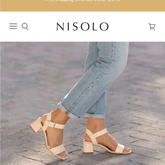 Never worn Nisolo Stella Block Heel sz 7 - Picture 3 of 6